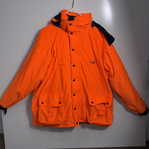 Red Head Orange Parka Heavyweight Men Sz XLBone Dry. Multi Jacket Thinsulate